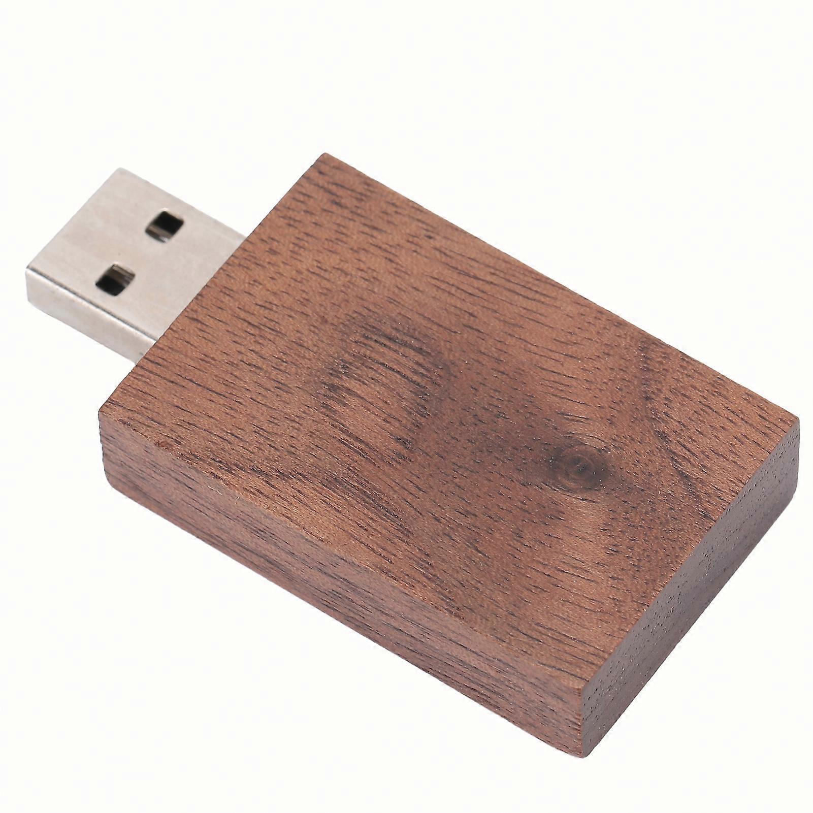 Wooden Portable Mini U Disk USB Flash Drive Memory Stick Computer Parts with Box CM100172GB
