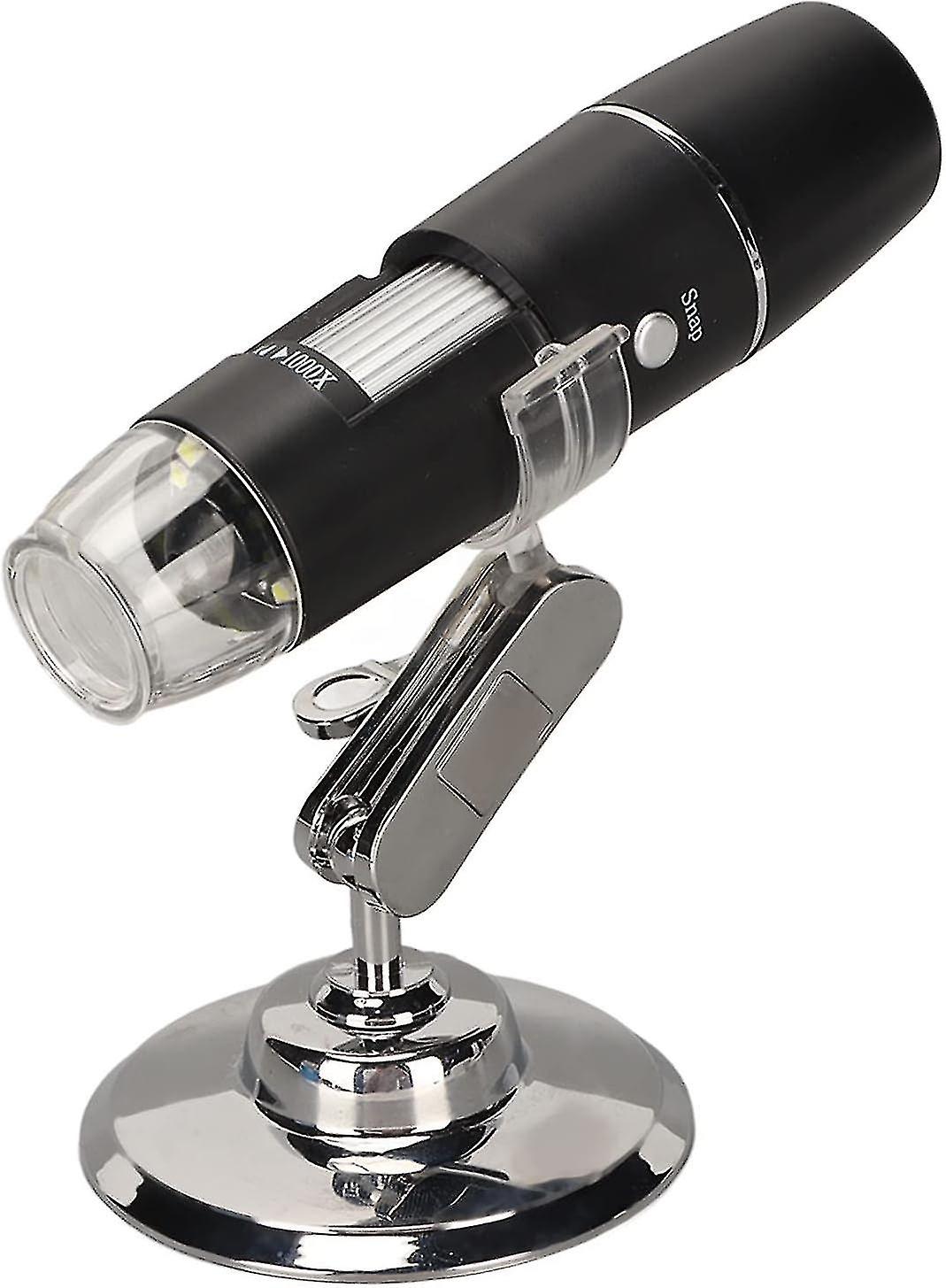 Wireless Digital Microscope 1000x Hd Portable Wifi Handheld Usb Microscope Camera With Adjustable Focus For Printing Learning Observation