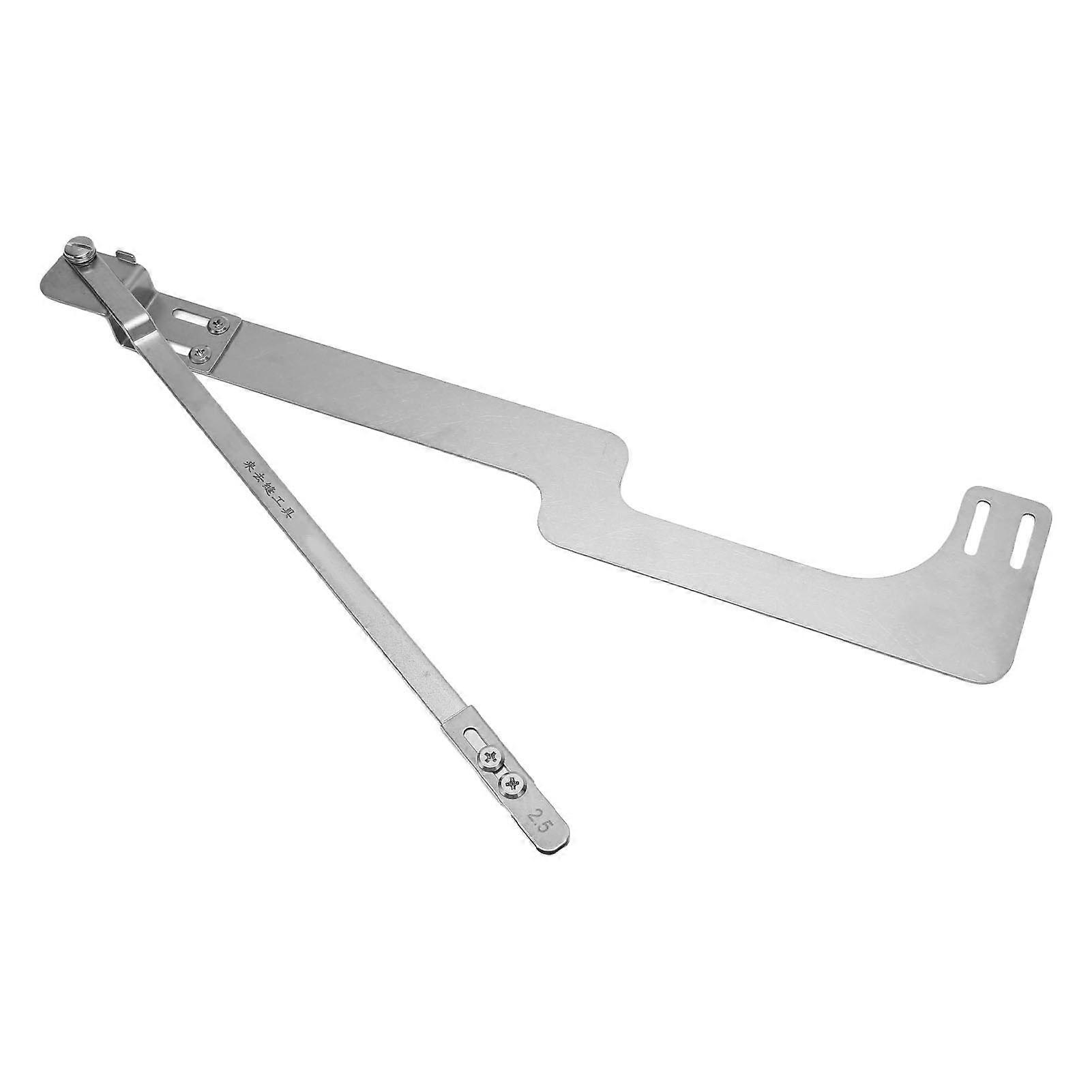 Sewing Machine Auxiliary Fixed Quilting Guide Multi Adjustable Stainless Steel Presser Foot with Edge Guide for Fabric Width 