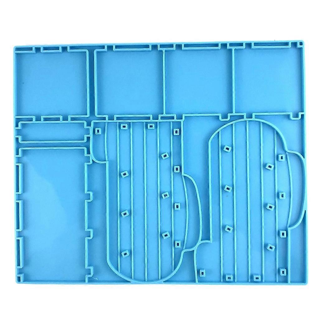 Storage Shelf Resin Molds,Cactus Casting Silicone Mould for DIY Display Stand