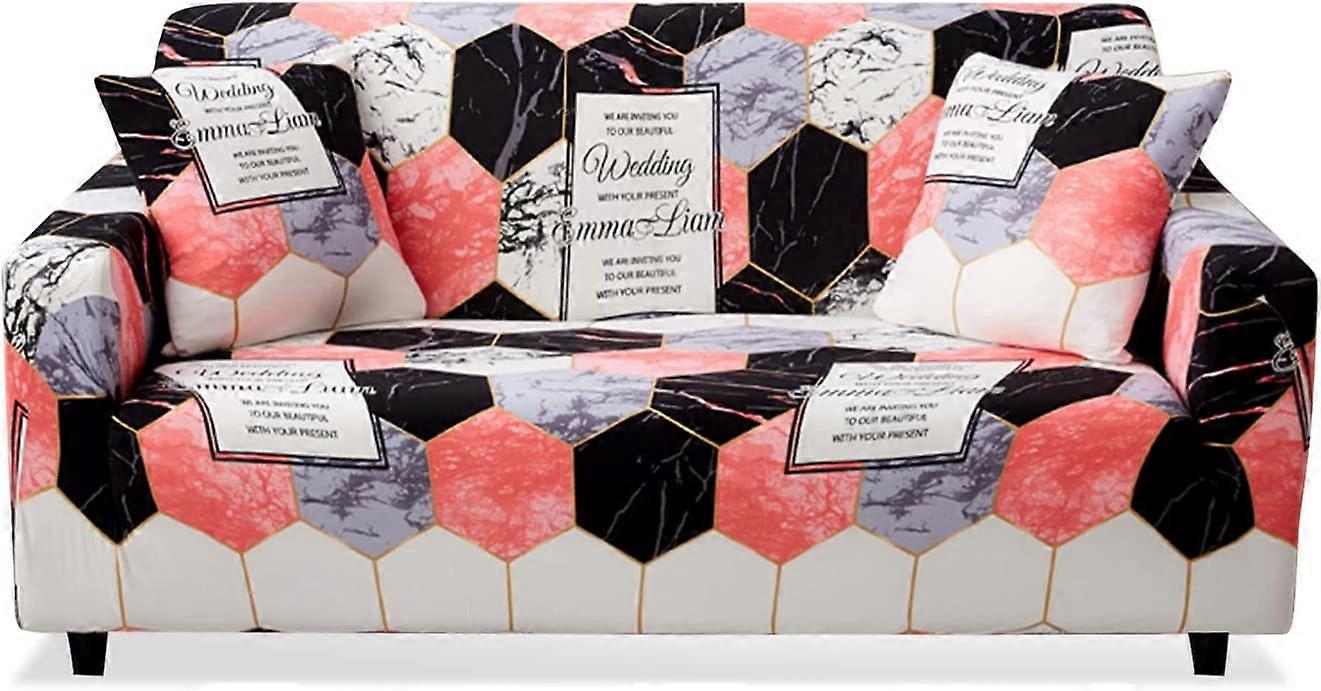 Sofa Covers 1 Piece Sofa Cover Elastic Soft Fabric 3 Seater