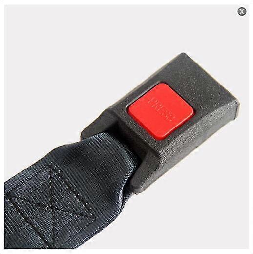 2xAuto Bus Sicherheitsgurt Beckengurt Statik 2~punkt Universal Schwarz~