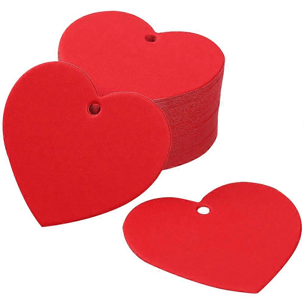 300 قطعة على شكل قلب على شكل ورقة علامات معلقة علامات الحرفية عيد الحب هدية العلامات ورقة فارغة