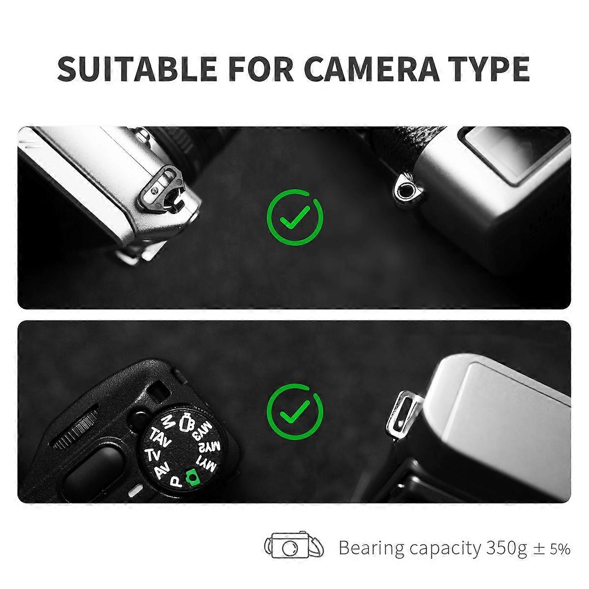 Handmade For Leather Camera Strap Camera Shoulder Sling Belt Lanyard Fixed