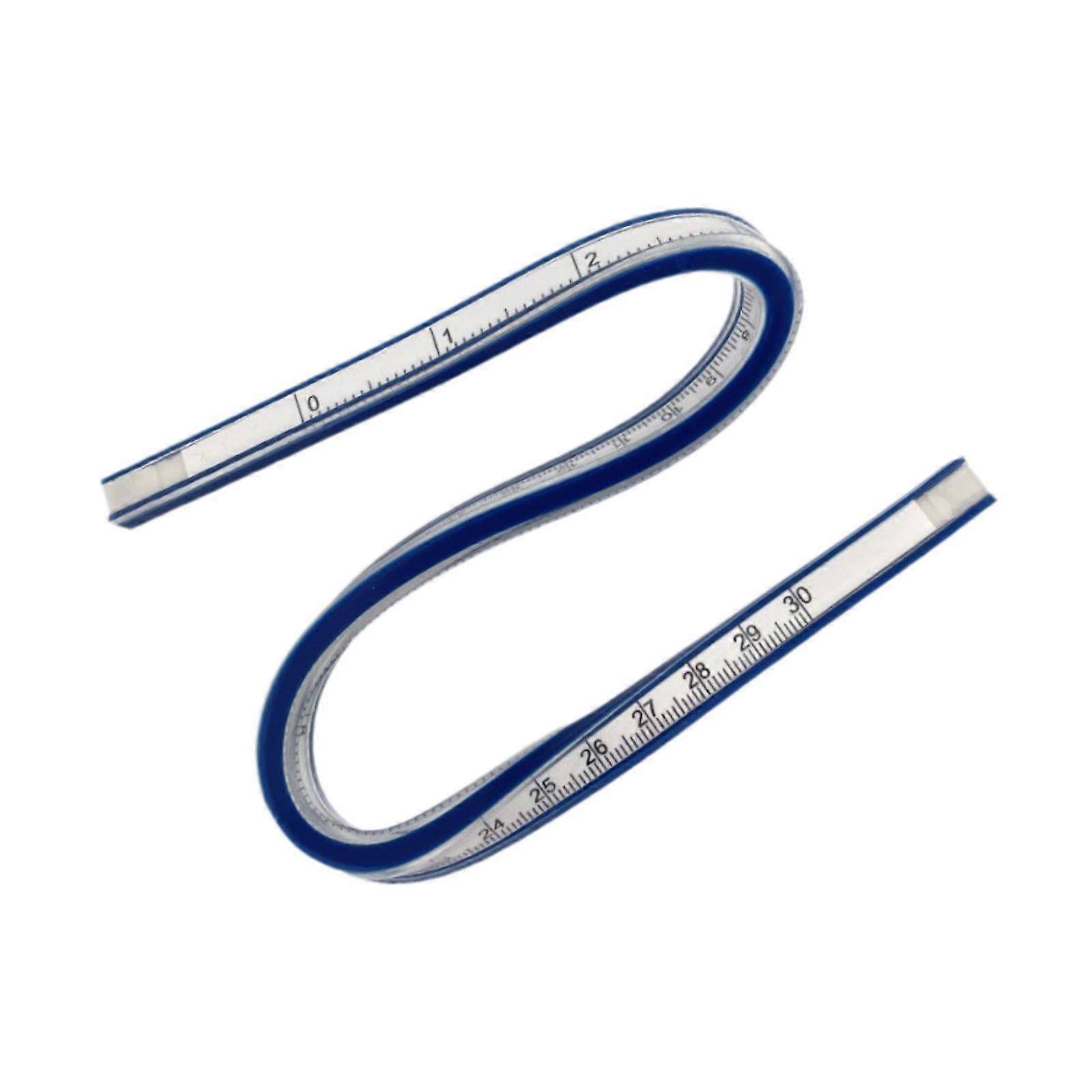 Flexible Curve Ruler Bendable Flex Curved Ruler for Tailor Painting Graphics 30cm