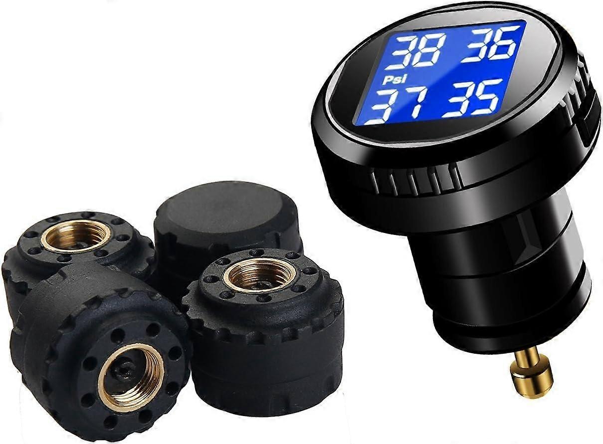 Wireless Tire Pressure Monitoring System (TPMS) for Small Size 4-tire Vehicles