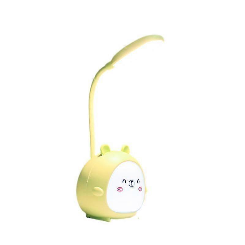 LED USB Rechargeable Desk Lamp Three-speed Dimming Eye Protection