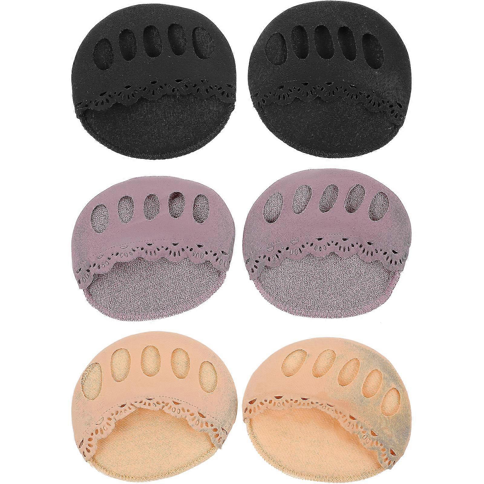 3 Pairs Toe Separator Socks Women Socks Breathable Toe Socks Toe Splitters Toe Spacers