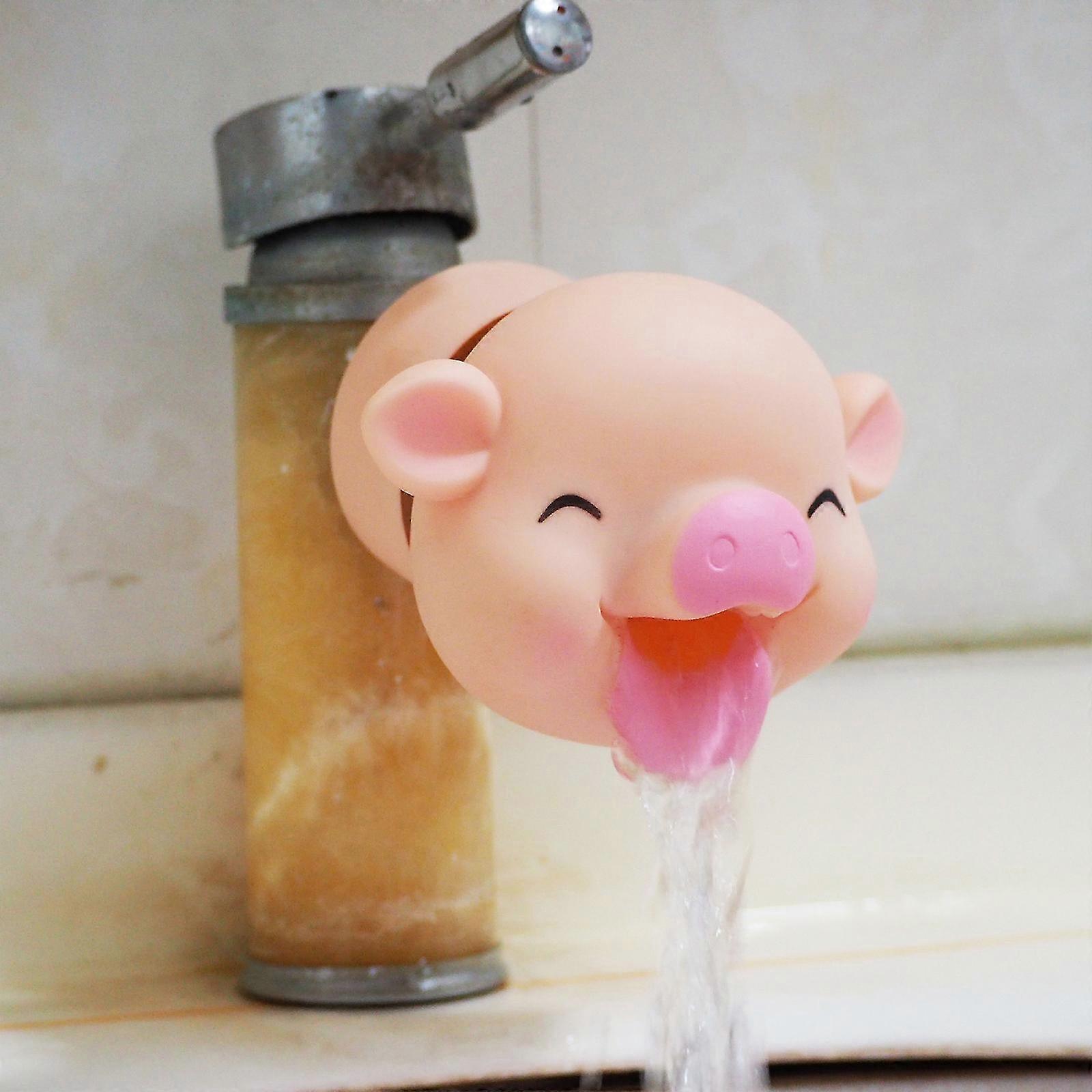 غطاء صنبور الحمام ، غطاء صنبور الكرتون الطفل حمام حوض صنبور غطاء حامي ، غطاء صنبور حوض الاستحمام سيليكون ملحق حماية الأطفال الصغار للأطفال الصغار