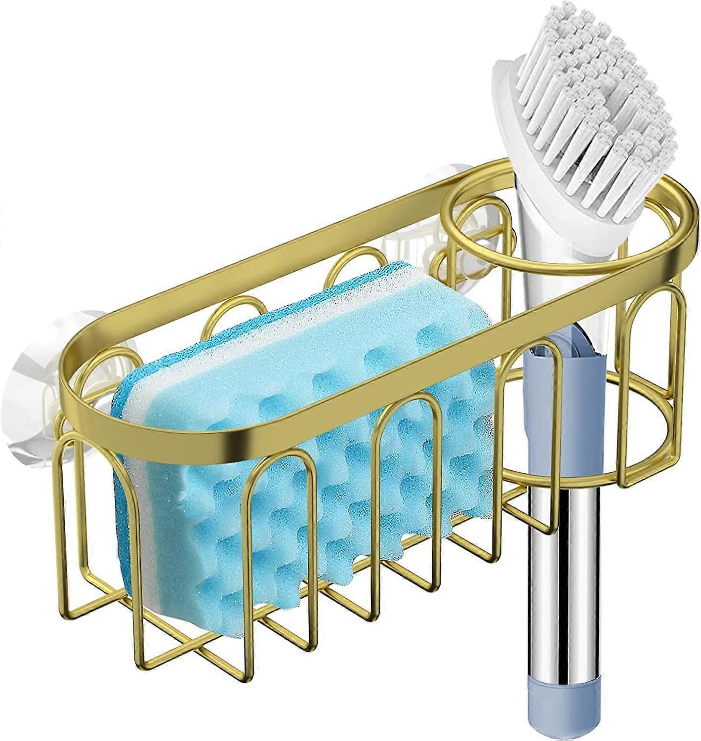 2 in 1 kitchen sink sponge holder