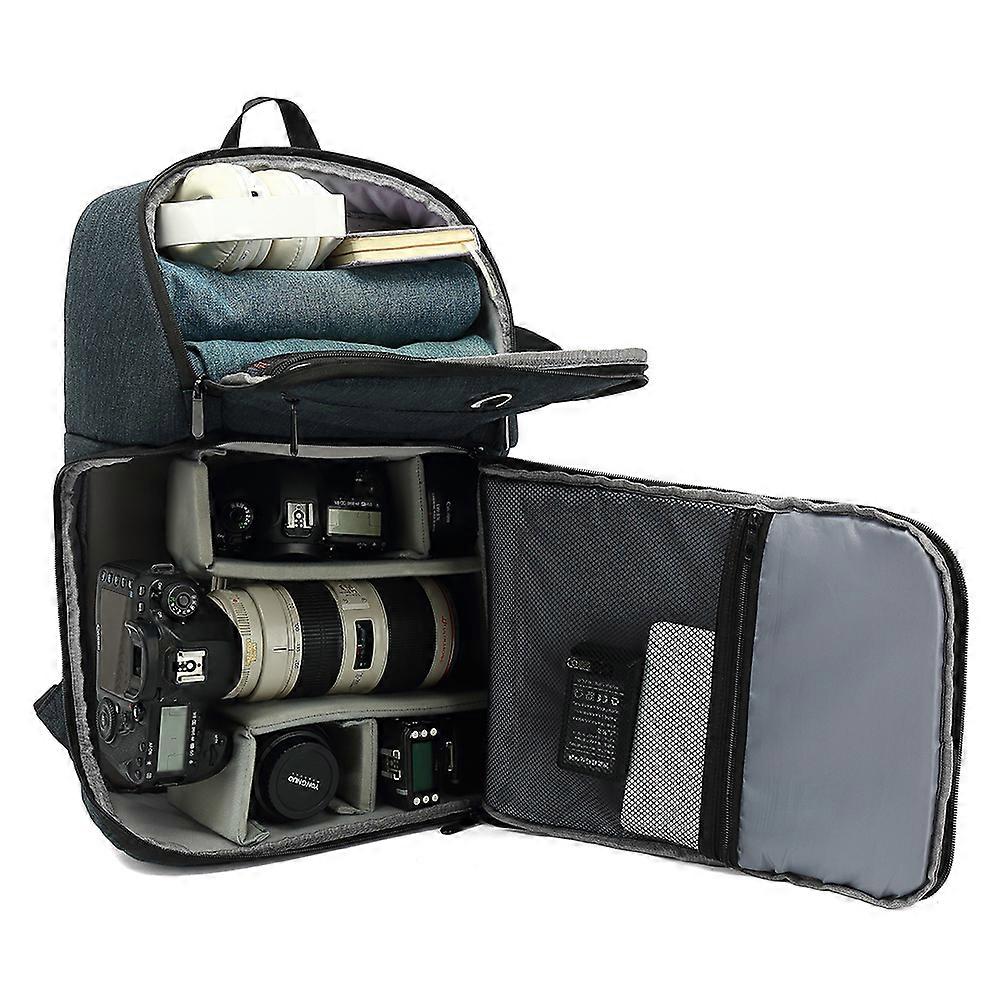 Multi-functional Waterproof Camera Backpack Large Capacity Portable Travel Camera Bag lens pouch