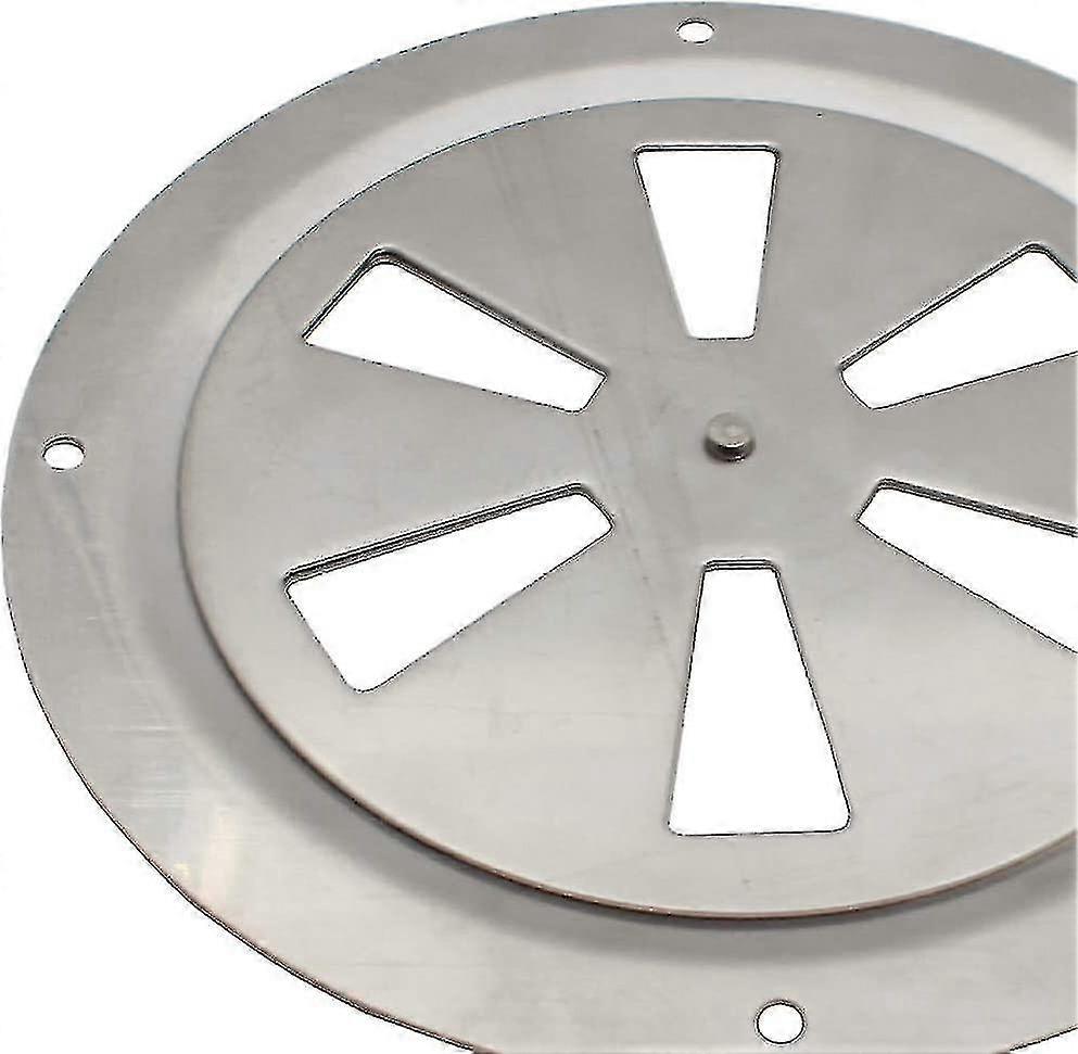 Grille de Ventilation 150 mm en Acier Inoxydable, Couvercle de Grille à