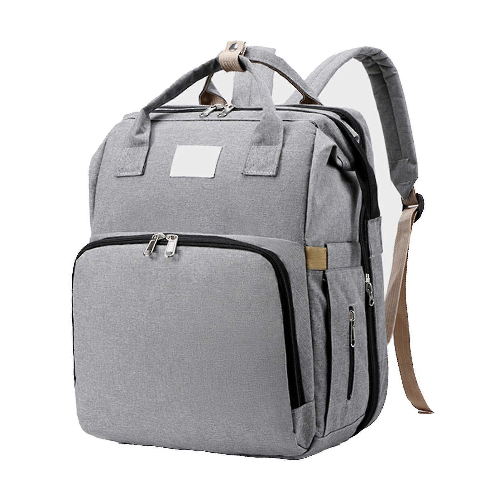 Diaper Bag Backpack Multifunctional Folding Large Capacity Travel Diaper Changing Bag