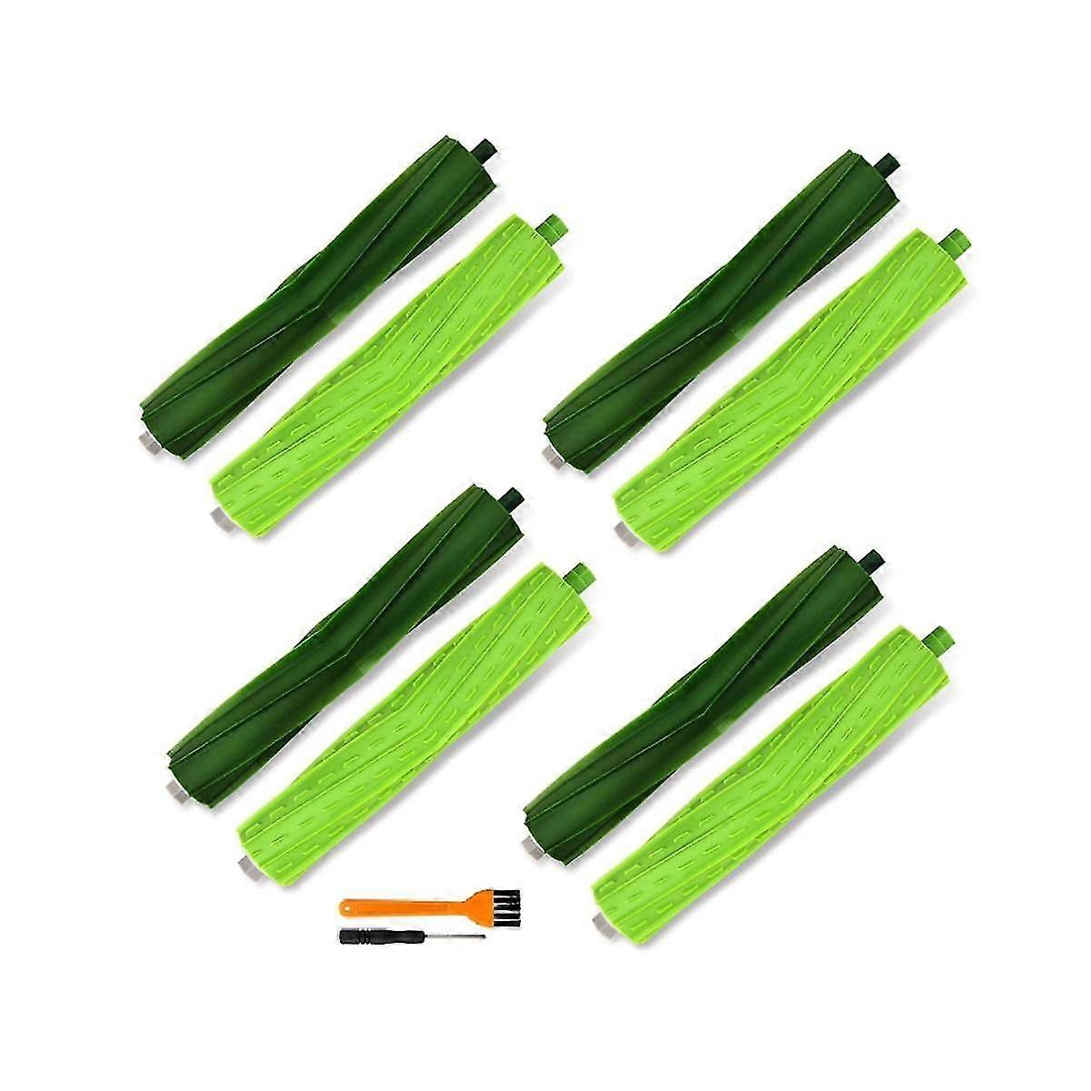 4set Replacement For I7 I7+ I3 I3+i4 I6 I6+i8 I8+/plus E5 E6 E7 I, E & J Series Rubber Roller Brush