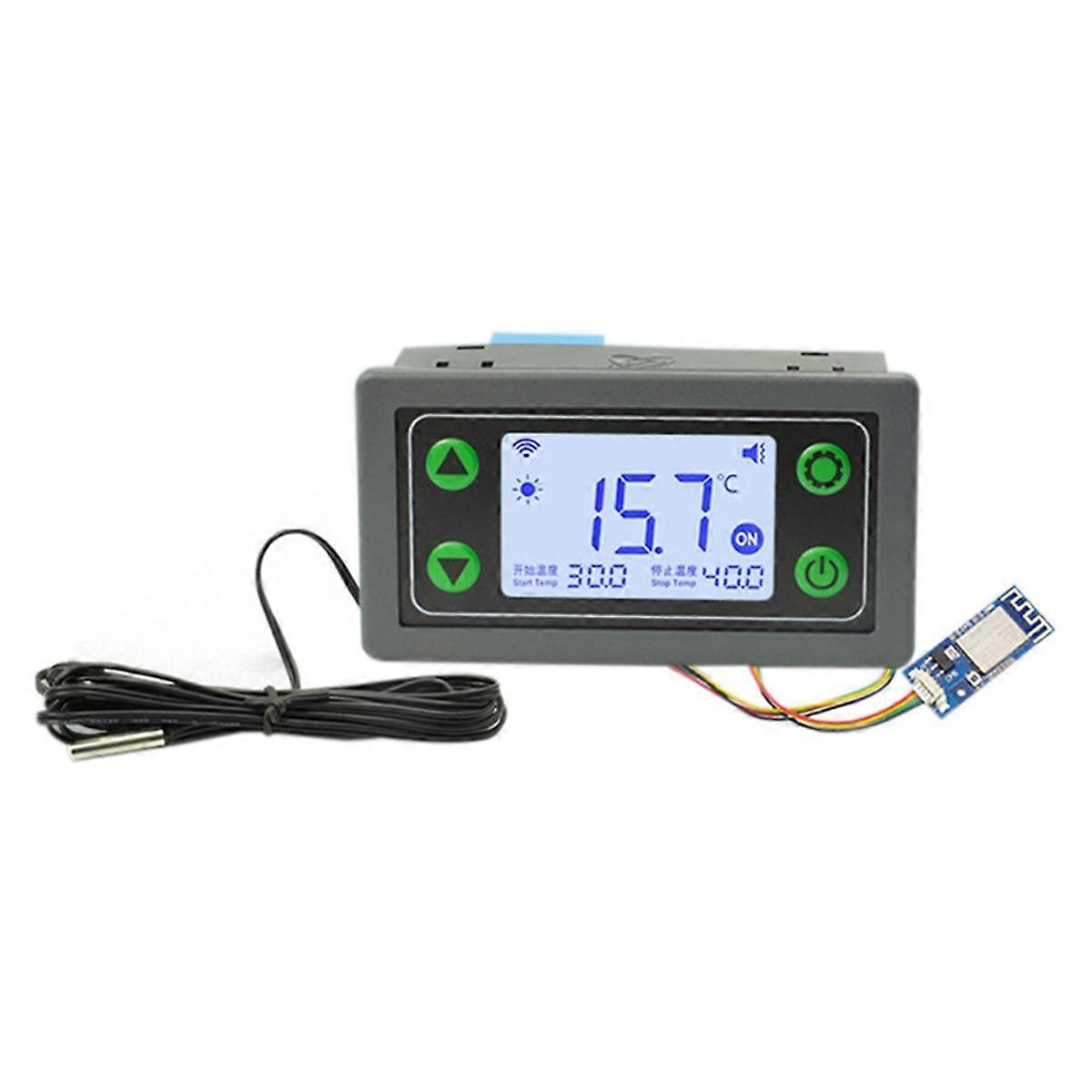 ST30W WIFI Thermostat Temperature Controller Digital Display Thermostat High Low Temperature Alarm