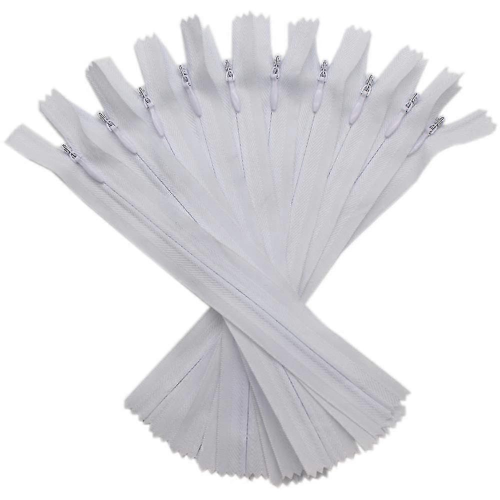 Osynliga dragkedjor döljer dragkedjor för sömnad, klänning, kläder, kläder