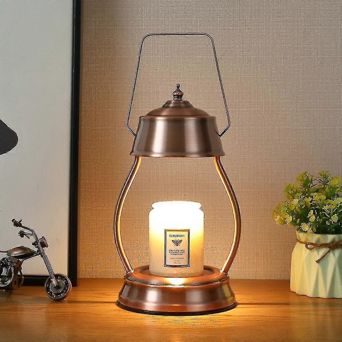 Veeki Candle Warmer Lamp For Top-down Candle Melting, Night Lamp ,aromatherapy Wax Melting Lamp Send 2 Bulbs