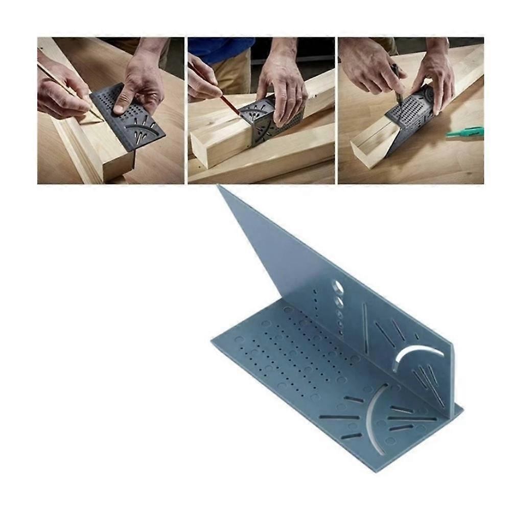 Woodworking Tools Carpentry Scribe Mark Line Gauge T-Type Cross Out Carpenter Angle Ruler Precision Measurement Manual Work Tools