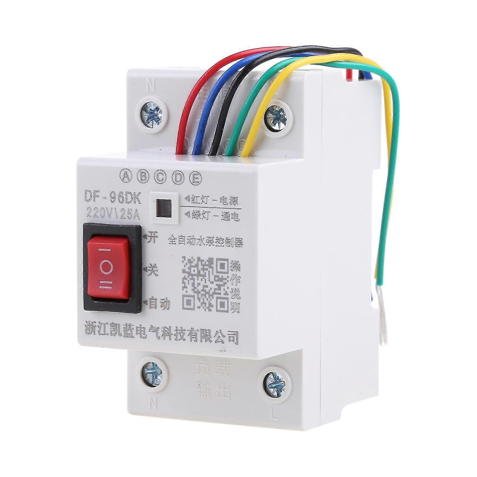 Df-96d Automatic Water Level Controller Water Pump Liquid Level Detector Switch