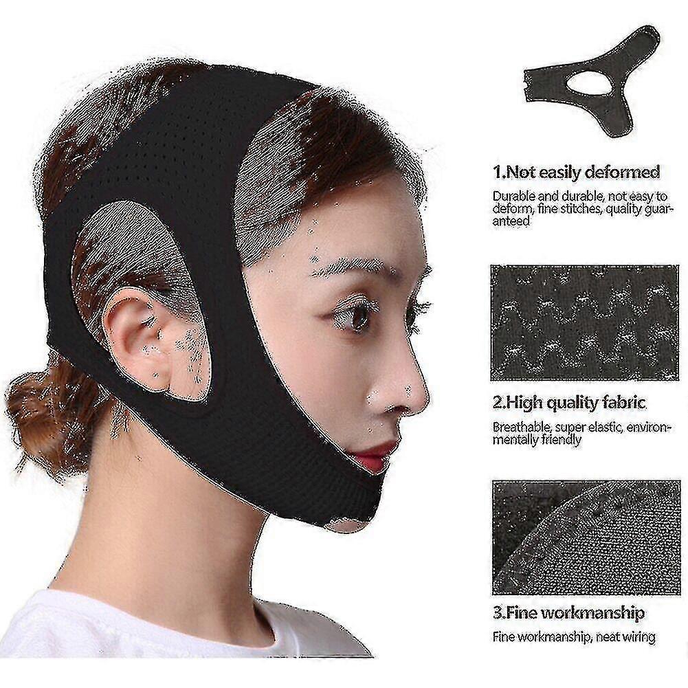 Triangular Anti Snoring Belt Chin Strap For Mouth Breathing Improve Sleep Quality