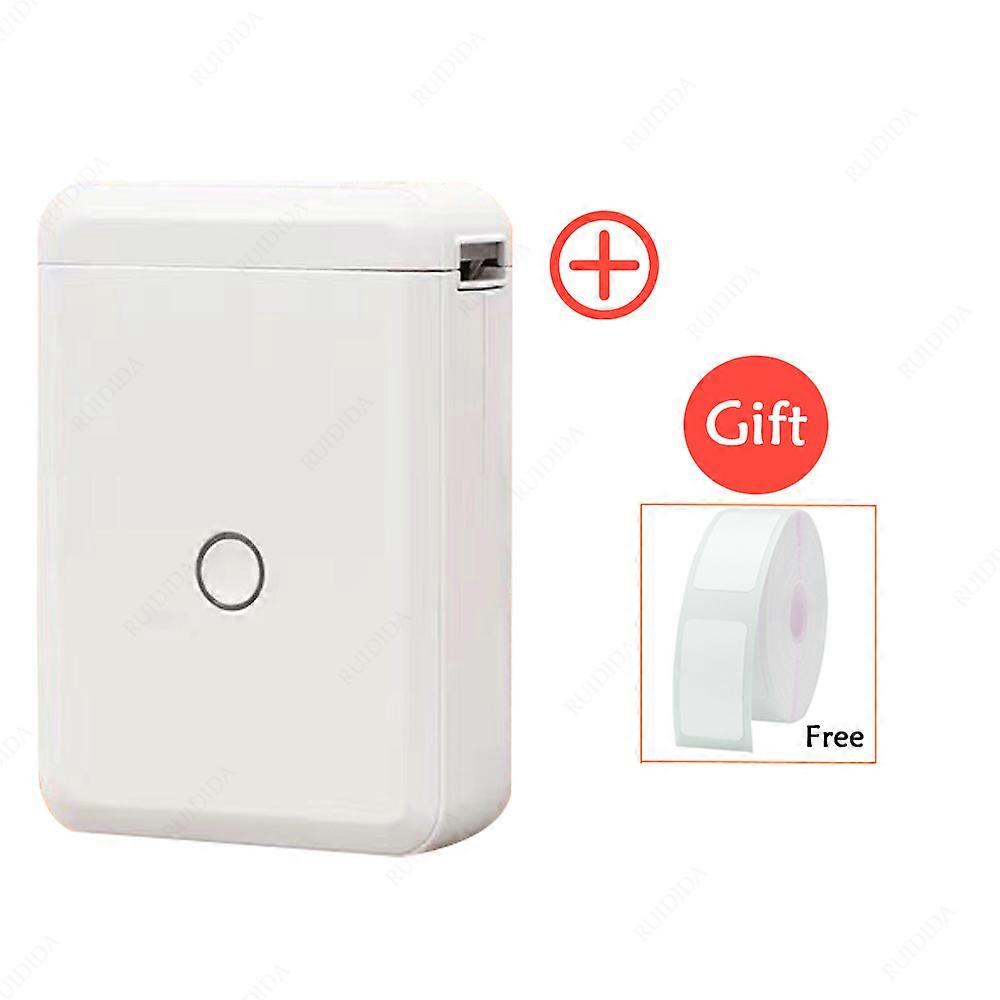Wireless Bluetooth Sticker Pocket Printer Mini Portable Thermal Label Printer Date Pricetag Maker Machine Home Use Office