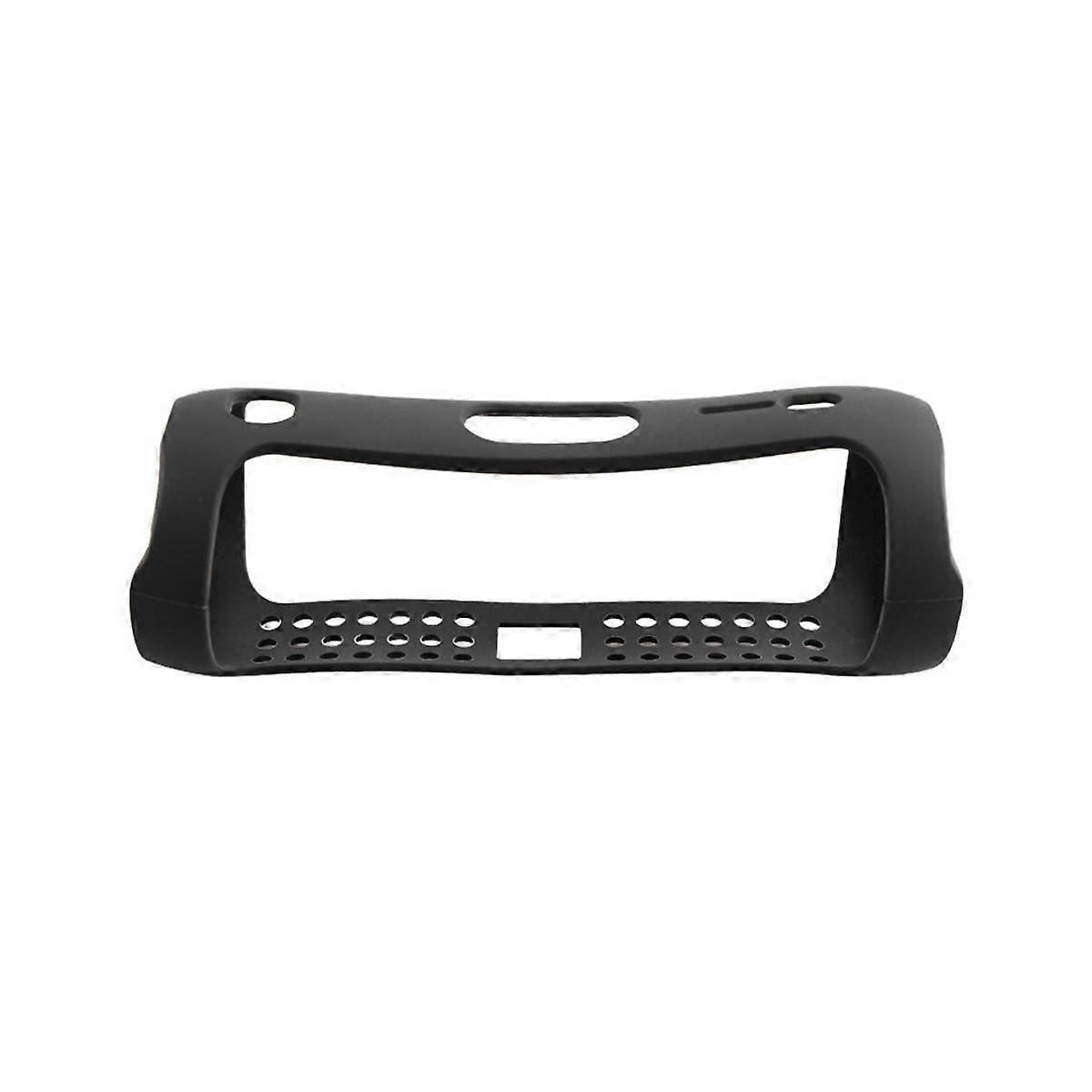 Protective Case Bluetooth Speaker Eco-Friendly Silicone Protection Cover Sleeve for Flip 5 -Black
