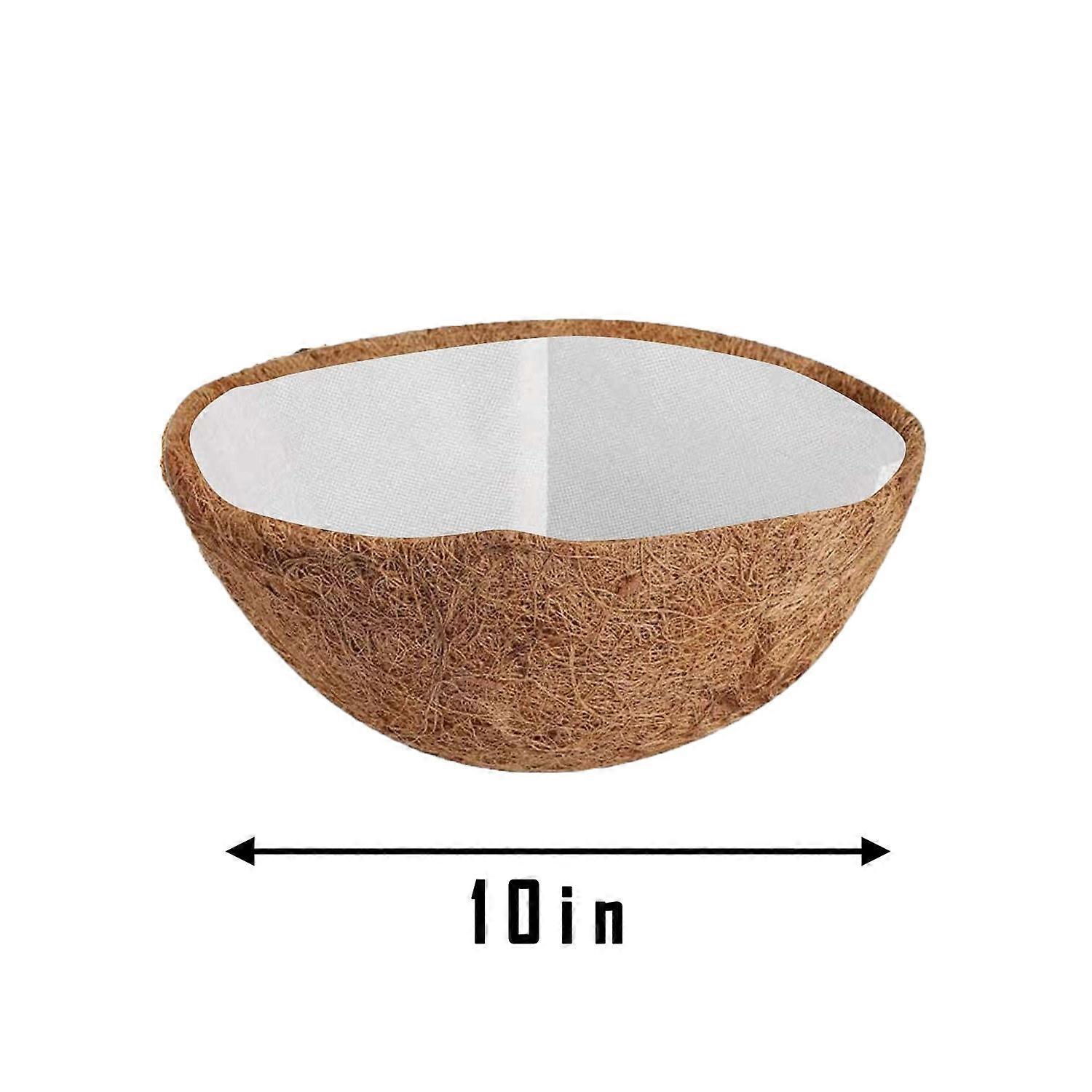 Hanging Basket Coconuts Fiber Planter Inserts Replacement Liner For Flower Pot