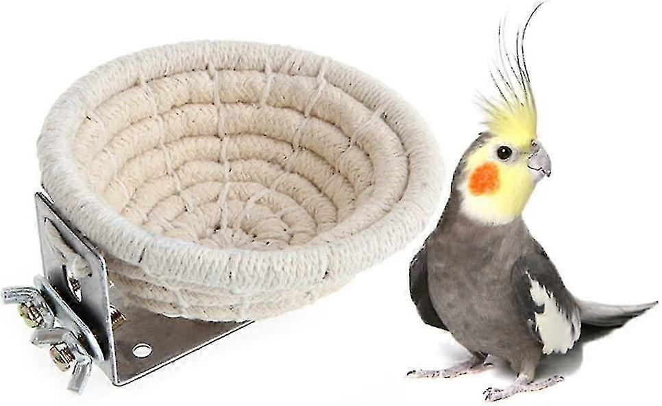 Lovebird And Small Parrot Cage Hatching Nesting Box,4.5 Inches, Comfortable Nest For Small And Medium Sized Parrot, Bird