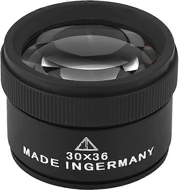 30X Lupas Ópticas Lupa Portátil Loop Microscópio Lupa Lente de Lupa para Joalheiro, Moedas, Selos