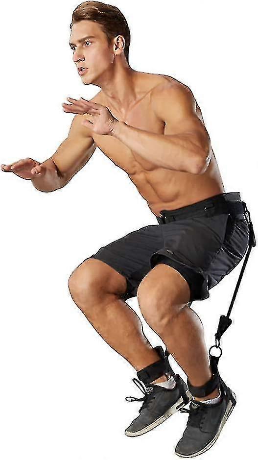 Resistance Bands For Speed Agility Training - Strength Ankle Straps Jump Trainer