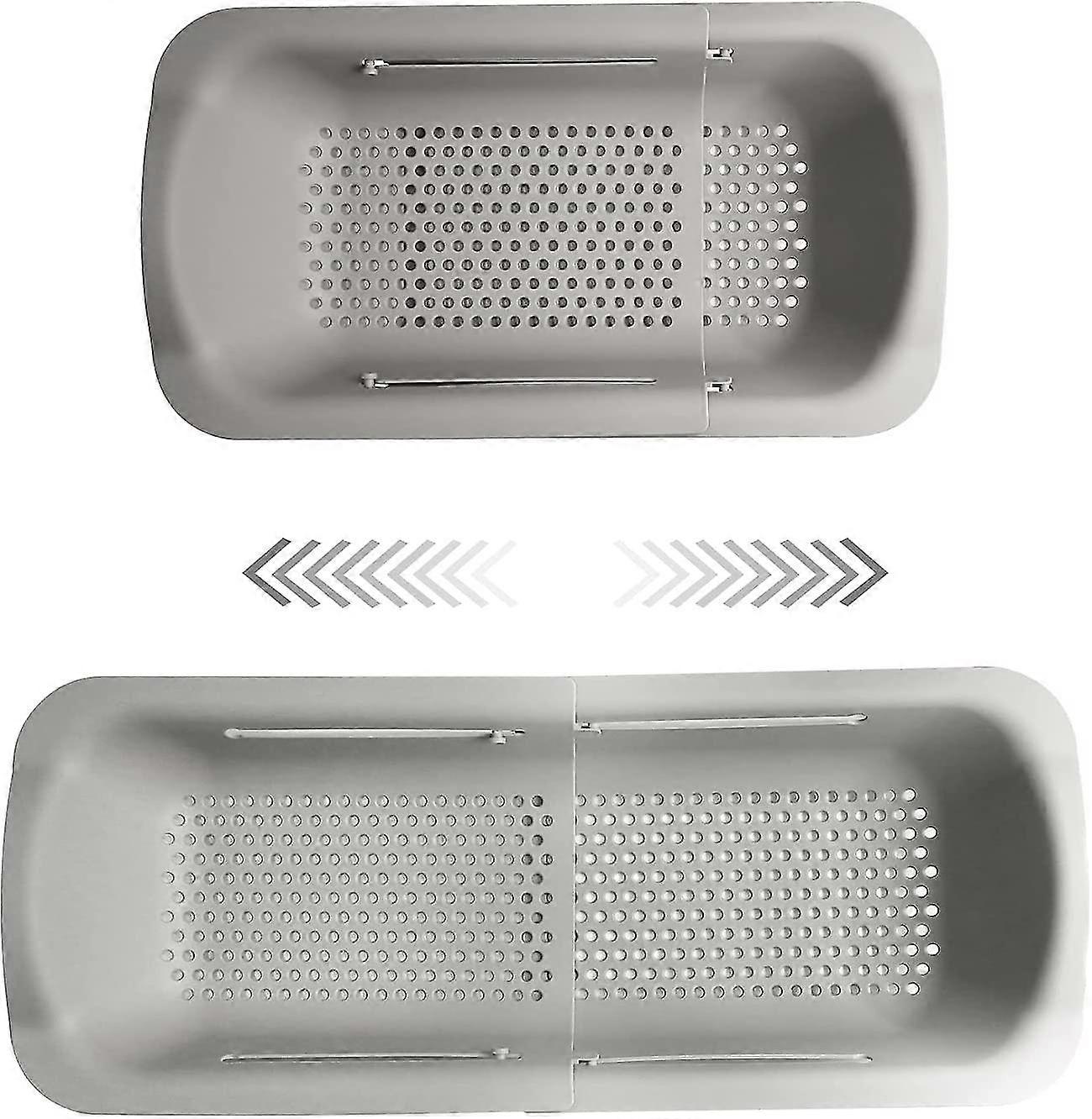 Colander Extendable (36-50cm), Strainer Basket Over The Sink, Filter Baskets