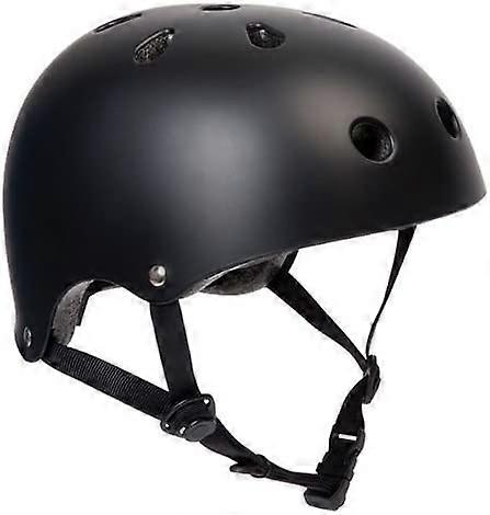 Matt Black  Bike/Skate Helmet