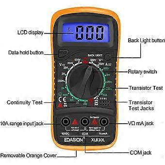 Multimetro Analogico MF47 - Tester Per Tensione, Corrente, Resistenza E Batterie, Display Analogico