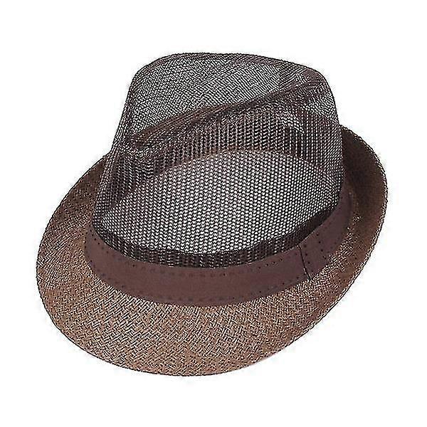 Yeni Moda Cap Fedoras Geniş Brim Hatcoffee Hissettim