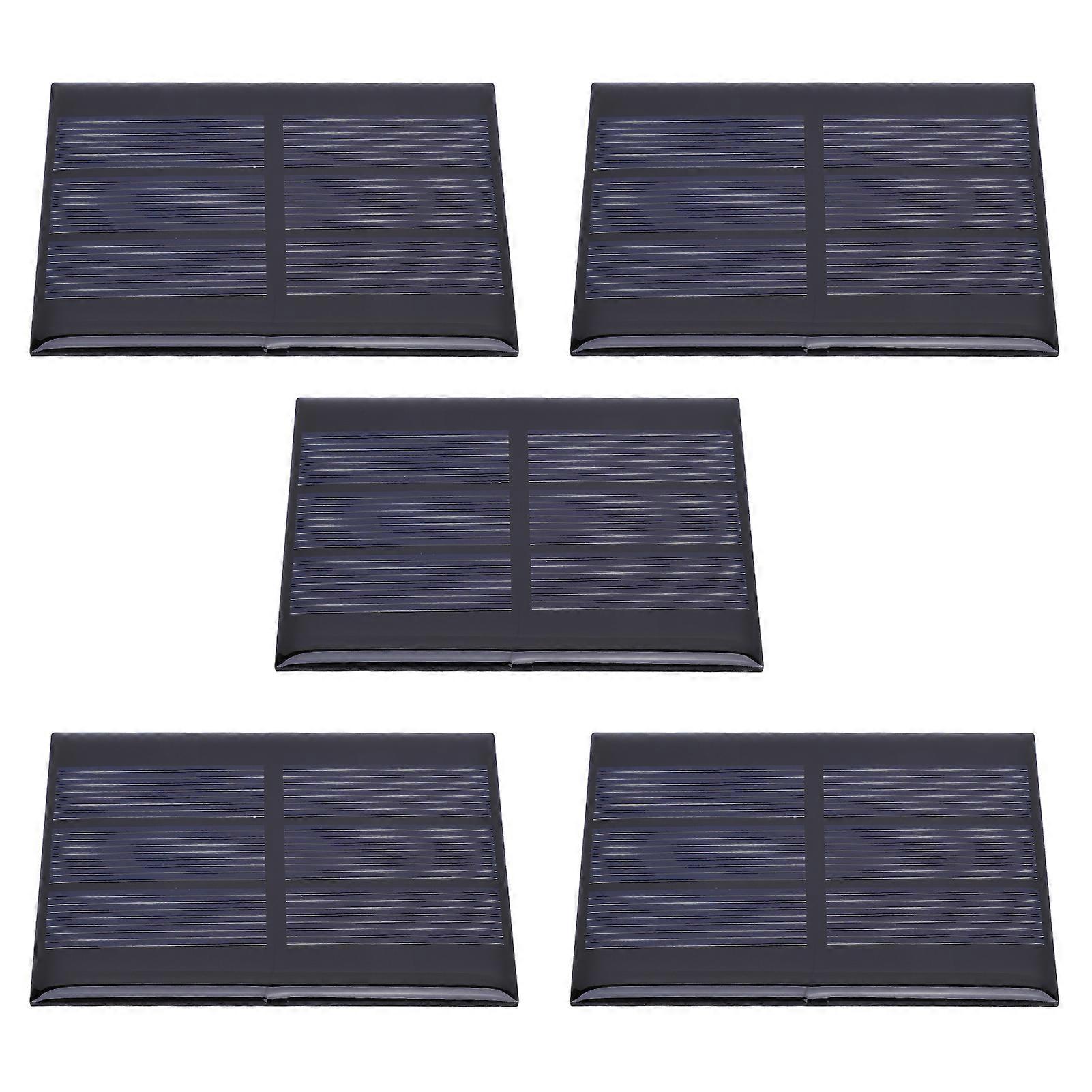 5Pcs Mini Solar Panel Module System Home DIY Projects Toys Battery Charging 0.65W DC1.5V