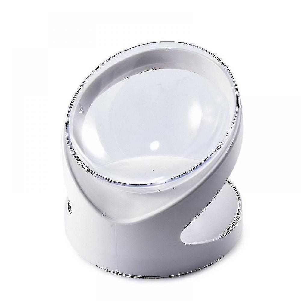 White Ceramic Cat Bowl