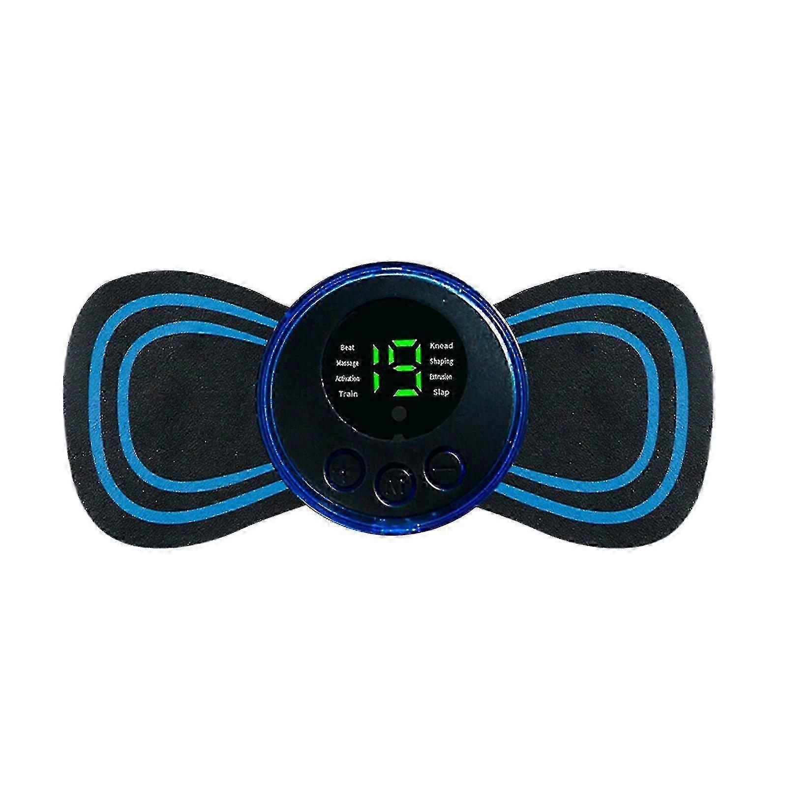 Microcurrent Ems Mini Massage Device,ems Bioelectric Acupoints Massager Mat,for Arms,neck, Shoulder,back,waist,legs