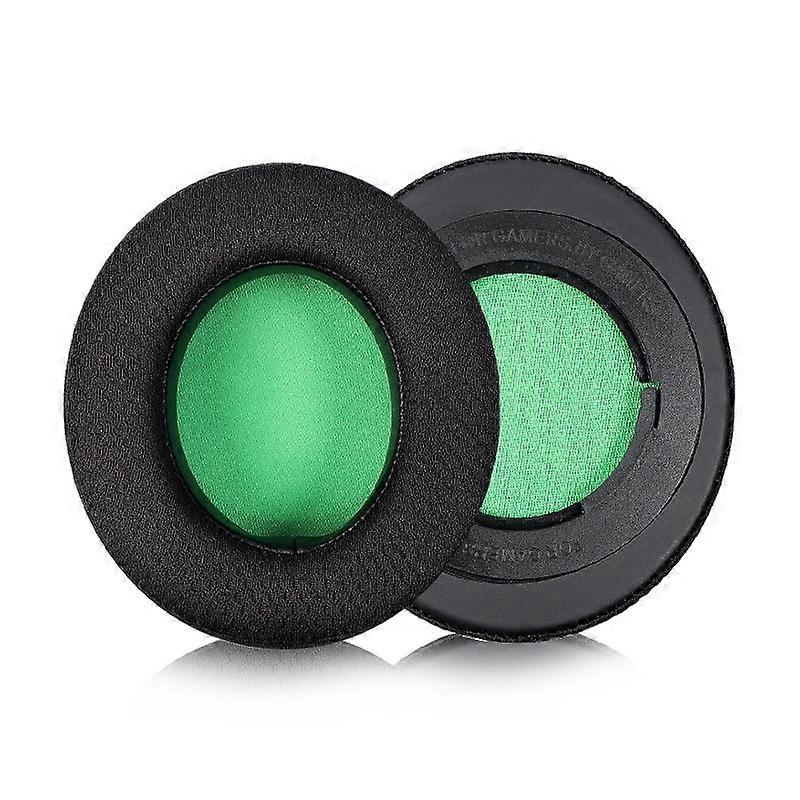 2 pcs casque casque, couleur : ellipse (fond vert net noir) ellipse (fond vert net noir)