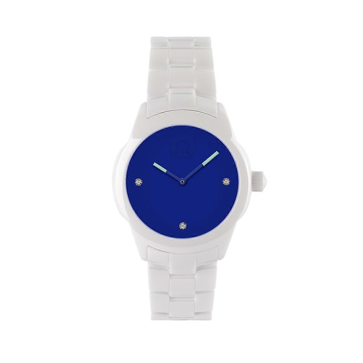 KRAFTWORXS Women's Watch Wristwatch Full Moon Ceramic Crystals FML 2BL| BL S
