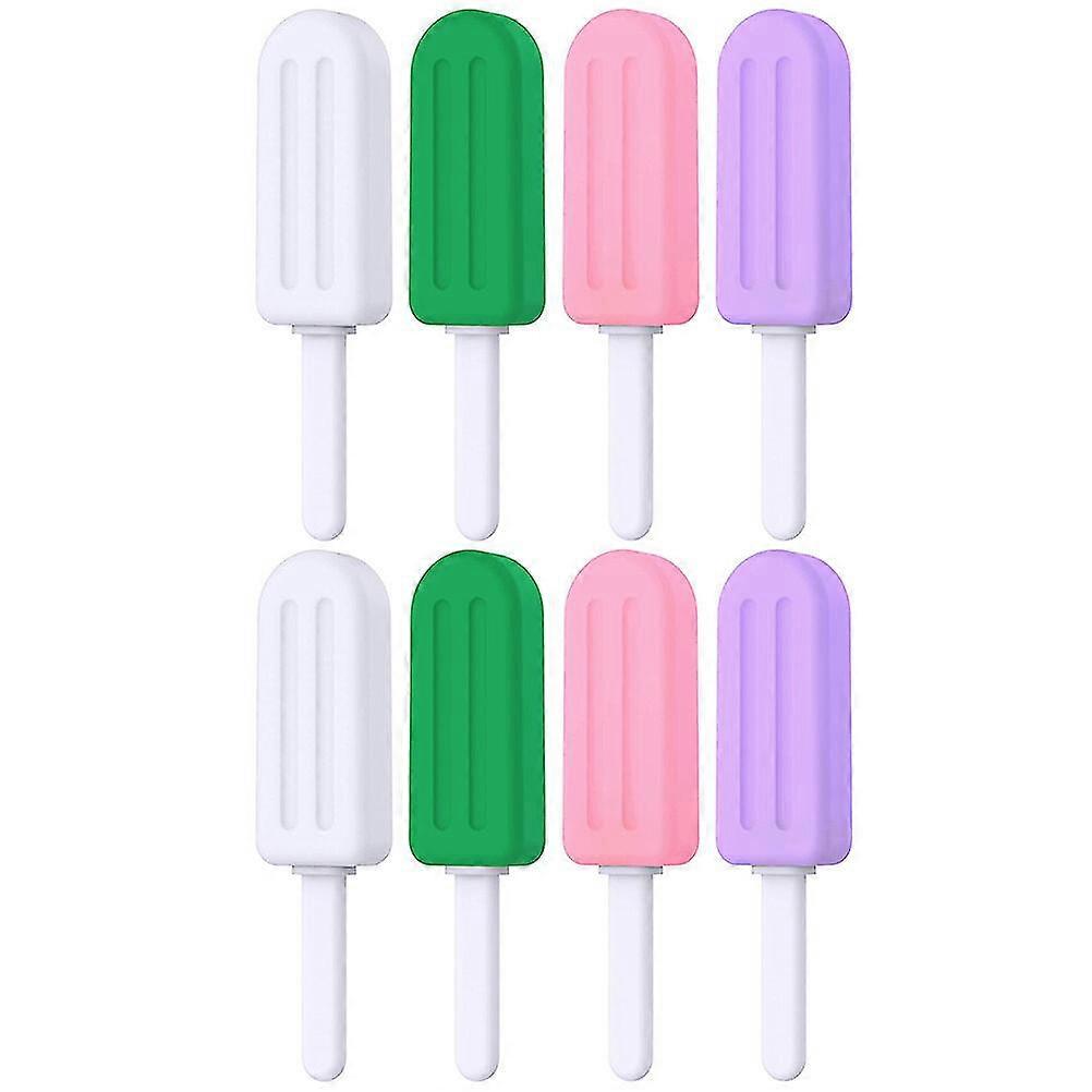 8pcs Aligner Chewies Chewing Sticks Popsicle Shape Chewies Orthodontic Chewies