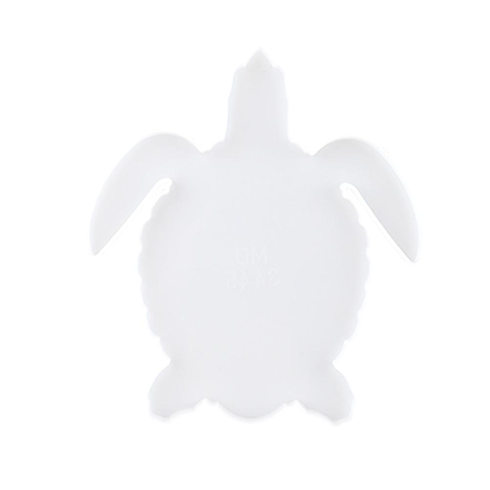 Crystal Epoxy Mold Tortoise Shape Coaster Casting Silicone Crafts Mould