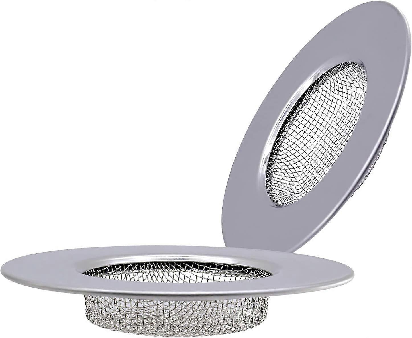 Stainless Steel Sink Strainer - 2 Pcs, 7.5cm Dia.