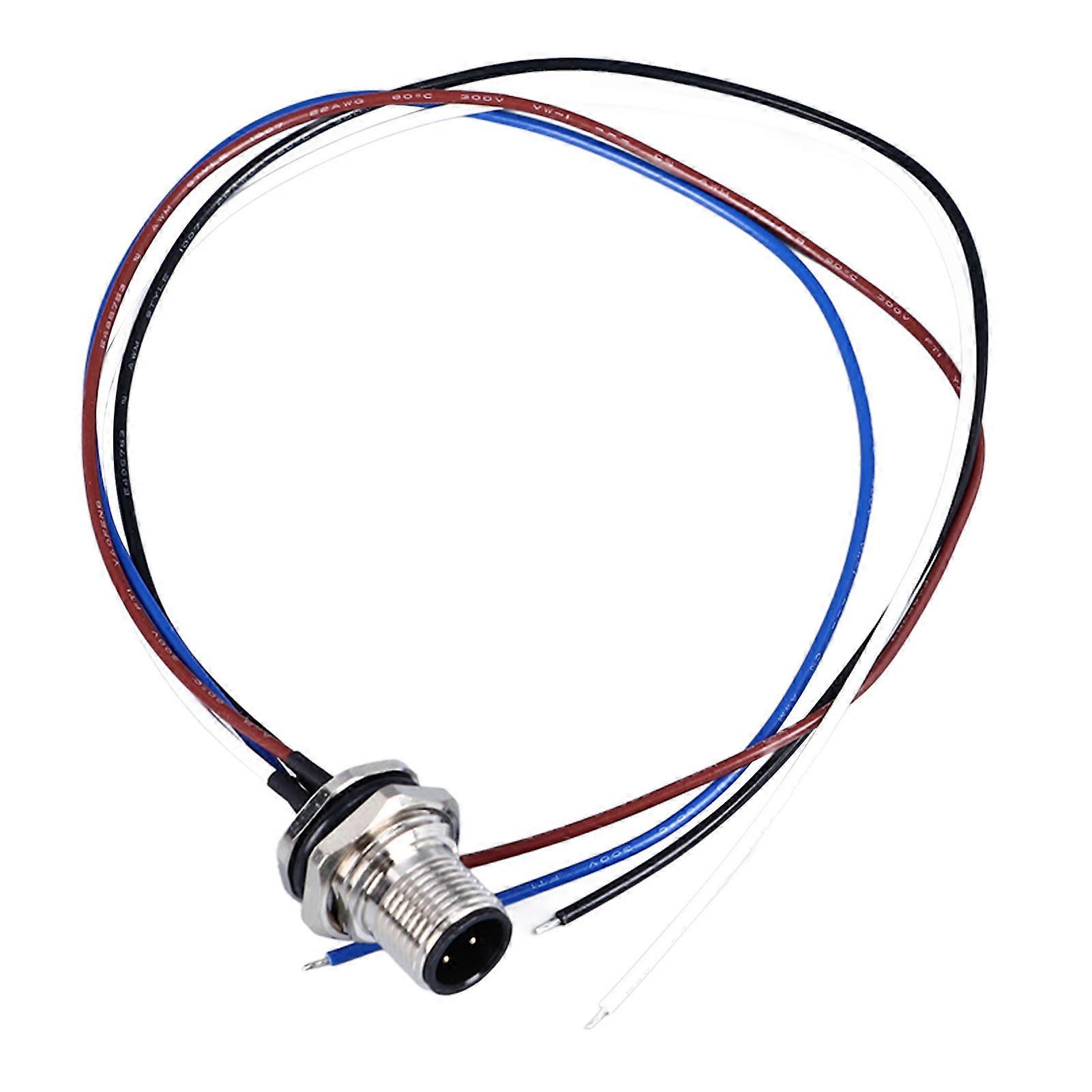 M16x1.5 Nickel Plated Brass Aviation Power Socket Connector Plug