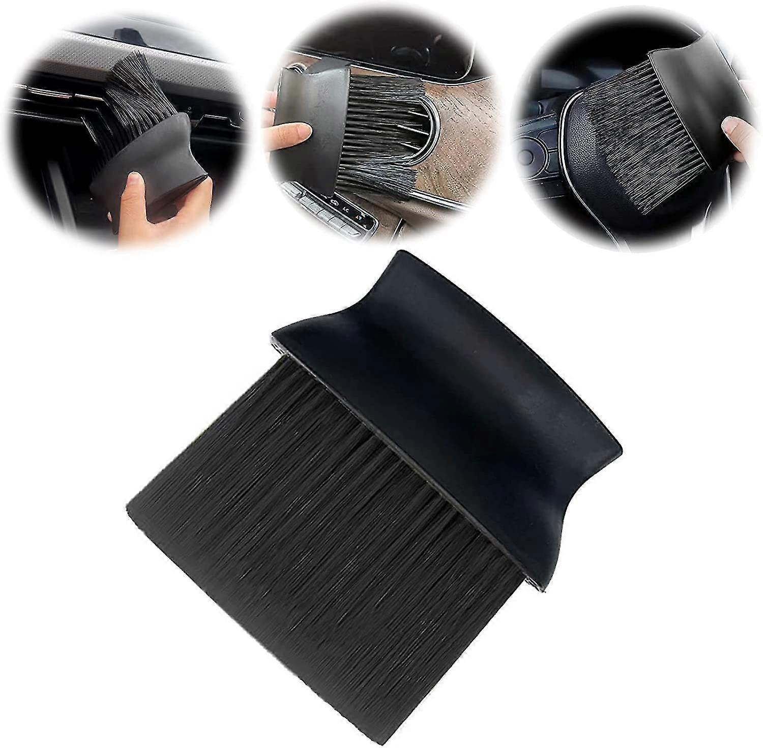 Car Detailing Brushes Handle Brushes Cleaning Brush For Carblack