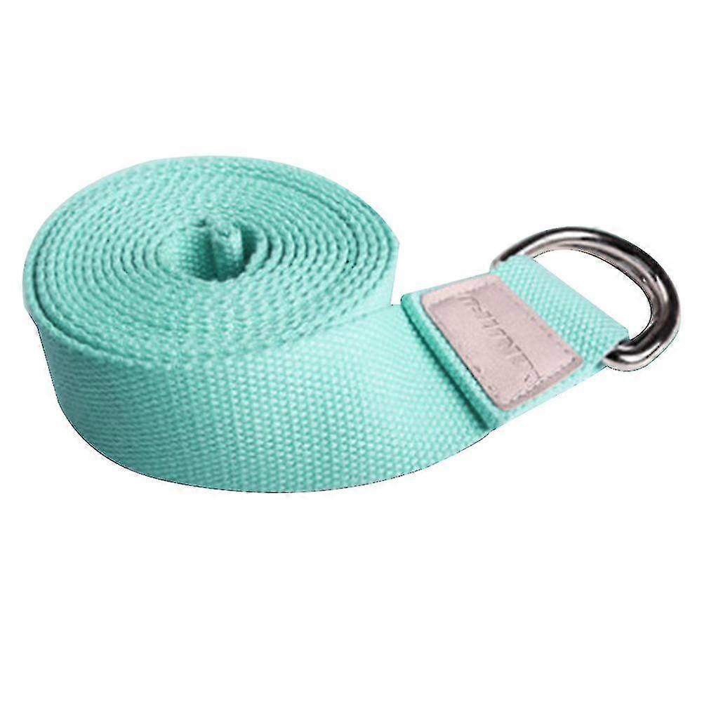 Yoga Exercise Strap With Adjustable D-ring Buckle Loop , For Pilates Dance Gymnastics(183X3.8cm)