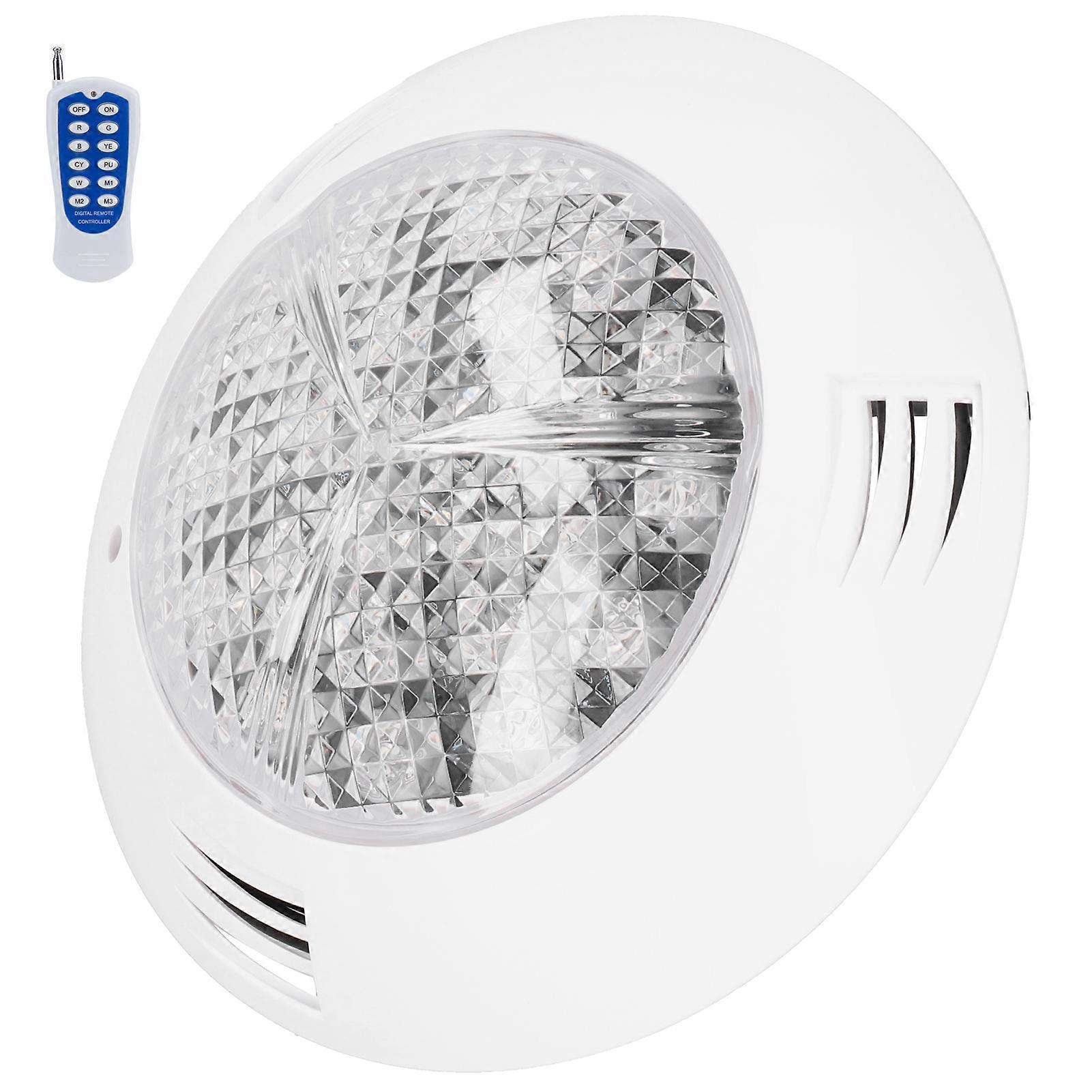 good 24LED Pool Light RGB Underwater Lamp with 12-Key Remote Control IP68 Waterproof 24W AC12V