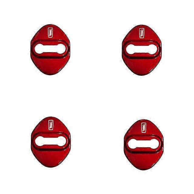 4 قطع غطاء قفل باب السيارة حماية مشبك اكسسوارات السيارات الداخلية ل FAW BESTUNE T33 T77 T99 B70 ملصق السيارة |غطاء واقي لقفل الباب |