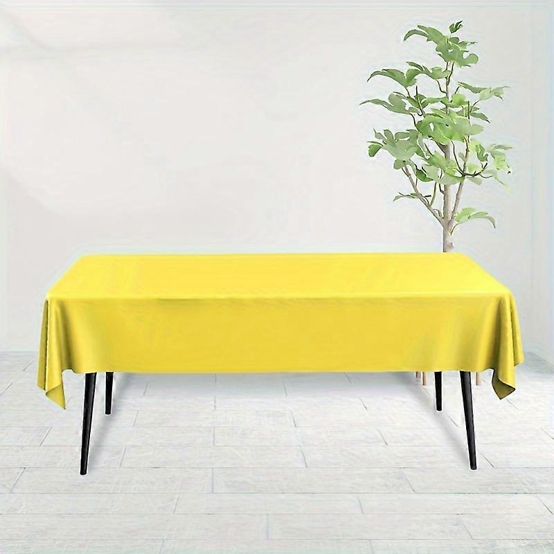 1pc, Reusable Macaron Color Table Cover for Birthday Parties - Dustproof and Durable Decoration for Home and Party Use