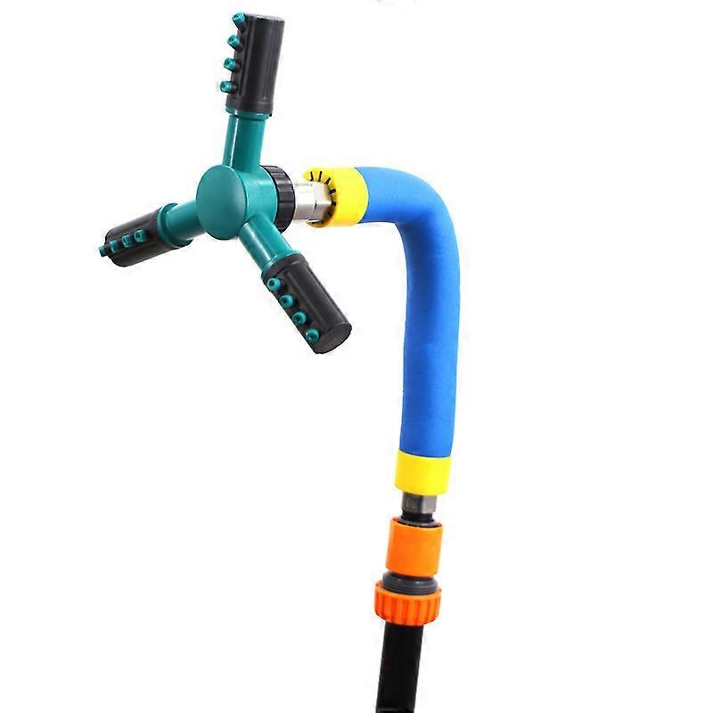 Automatic rotating trampoline sprinkler