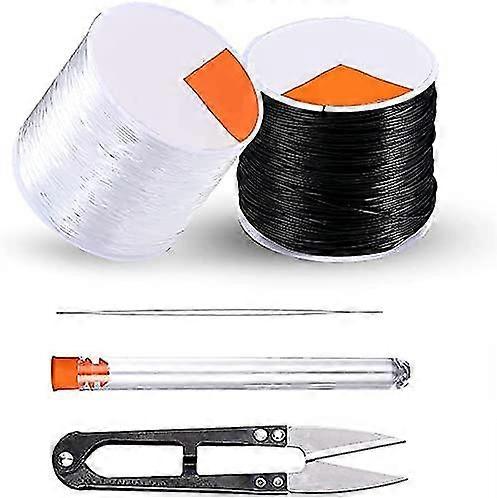 Elastic Beads Cord Stretchy Strings Round Clear Stretch String Kit For Diy Craft